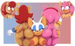 amy_rose anthro anthro_on_anthro archie_comics big_breasts big_butt bigdon1992 blush breasts butt butt_grab chiropteran eulipotyphlan female female/female group hand_on_butt hedgehog mammal nude rear_view rouge_the_bat sally_acorn sega sonic_the_hedgehog_(archie) sonic_the_hedgehog_(comics) sonic_the_hedgehog_(series) trio 