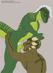  anthro anthro_on_anthro archshen argonian balls bethesda_softworks blue_eyes bodily_fluids butt butt_grab duo fellatio genitals hand_on_butt head_grab hi_res horn horn_grab humanoid_genitalia humanoid_penis kneeling lizard male male/male male_penetrated male_penetrating male_penetrating_male muscular muscular_male nude oral penetration penile penis pubes red_eyes reptile saliva saliva_on_balls saliva_on_penis saliva_string scalie sex shen_(archshen) standing the_elder_scrolls video_games yellow_sclera 