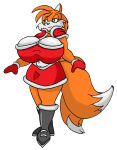 anthro breasts canid canine clothing female fox hi_res large-rarge mammal solo 