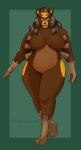  anthro breasts curvaceous curvy_figure featureless_breasts featureless_crotch female hi_res mammal mature_female solo ursaluna ursid voluptuous wide_hips 