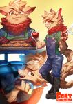  absurd_res anthro apron baking baking_tray biped clothed clothing fan_character fluffy fully_clothed gloves goatdraw handwear hi_res league_of_legends male mammal neck_tuft riot_games sketch_page solo teemo_the_yiffer tuft video_games yordle 