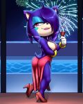  alcohol anthro areola areola_slip bangs beverage big_breasts blue_eyeshadow breasts clothed clothing container cup cybernetics cyborg dipstick_ears dress drinking_glass energy eulipotyphlan eyeshadow fan_character female fireworks footwear fur furball_(artist) glass glass_container glass_cup gloves hair hair_over_eye handwear hedgehog hi_res high_heels holidays lipgloss machine makeup mammal multicolored_body multicolored_ears multicolored_fur new_year obstructed_eye one_eye_obstructed penthouse purple_body purple_fur red_clothing red_dress ring rooftop sega seven_(furball) side_boob solo sonic_the_hedgehog_(series) swimming_pool synthetic white_clothing wine wine_glass 