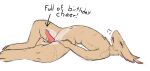  anthro birthday bodily_fluids breath canary_(fiaskers) colored_sketch cum cum_on_body cum_on_penis cum_on_tail fiaskers fur genital_fluids genitals hi_res joel_(fiaskers) male navel penis red_penis sketch solo tan_body tan_fur tapering_penis 