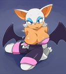  breast_slip breasts cleavage furry huge_breasts naughty_face nipple_slip nipples one_breast_out rouge_the_bat smile sonic_the_hedgehog tamagoro tamagoroo_(funifuni_labo) 
