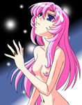  breasts jewelry looking_up nipples nude pink_hair revolutionary_girl_utena ring shoujo_kakumei_utena tenjou_utena 
