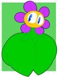  absurd_res blue_eyes cyandrive98 elemental_creature elemental_humanoid female flora_fauna flower flower_creature flower_humanoid green_body hi_res huge_hips huge_thighs humanoid hyper hyper_hips hyper_thighs nude plant plant_humanoid smile snaggle_tooth solo thick_thighs wide_hips 