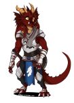 anthro armor cleric clothing conditional_dnp dragonborn dungeons_and_dragons ebonychimera hasbro hi_res horn male solo teeth tusks wizards_of_the_coast 