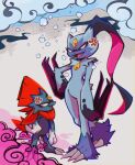  2022 ambiguous_gender angry claws darkluxia duo hi_res mammal nintendo pok&eacute;mon pok&eacute;mon_(species) size_difference sneasler video_games weavile 