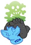  angel_blanco anthro big_feet bodily_fluids feet foot_fetish foot_focus foot_sniffing male nintendo pok&eacute;mon pok&eacute;mon_(species) smelly_foot sniffing solo sweat sweaty_feet video_games ych_(character) zed_burrows zoroark 