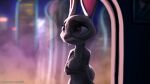  anthro bodily_fluids cum cum_on_face digital_media_(artwork) disney female fur genital_fluids grey_body grey_fur hi_res judy_hopps lagomorph leporid mammal nude purple_eyes rabbit simple_background smile solo twilightchroma widescreen zootopia 