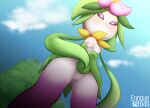  absurd_res areola breasts detailed_background enrique849 female genitals hi_res hisuian_lilligant low-angle_view mouthless nintendo nipples not_furry pink_areola pink_nipples plant pok&eacute;mon pok&eacute;mon_(species) pussy regional_form_(pok&eacute;mon) solo tree video_games white_body 