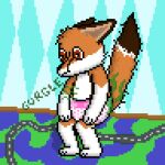  anthro canid canine diaper digital_media_(artwork) english_text feces fox male mammal messy_diaper pixel_(artwork) pooping scat shaded soiled_diaper soiling solo stink_lines surprise text zack_slipper 