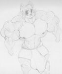 abs anthro big_muscles blush bulge cartoon_network chiropteran clothed clothing fangs genital_outline genitals hair huge_muscles male mammal max_(sci) monochrome muscular muscular_anthro muscular_male navel penis penis_outline sbshouseofpancakes smile solo summer_camp_island topless underwear 