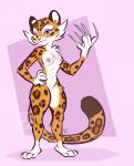  anthro breasts clawroline felid feline felis female kirby_(series) kirby_and_the_forgotten_land leopard mammal nicnak044 nintendo nipples nude pantherine solo video_games 