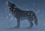  balto_(film) canid canine canis female feral howl mammal marmenuar night siona snow solo storm universal_studios winter wolf 