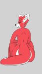  ambiguous_gender anthro big_butt butt hi_res kangaroo macropod mammal marsupial solo solo_focus test001 thick_tail thick_thighs wide_hips 