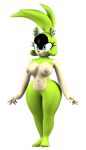  3d_(artwork) absurd_res areola argos90 breasts digital_media_(artwork) female female/female hi_res idw_publishing nipples sega solo sonic_the_hedgehog_(comics) sonic_the_hedgehog_(idw) sonic_the_hedgehog_(series) surge_the_tenrec tan_areola tan_nipples 