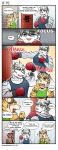  anthro boss_(gym_pals) boxing boxing_gloves canid canine canis clothing comic felid gym_pals h155296 handwear hi_res male mammal myosotis_(gym_pals) pal_(gym_pals) pantherine shirt sport tank_top tiger topwear wolf 