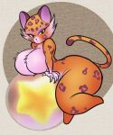  anthro big_breasts breasts clawroline featureless_breasts felid female hi_res kirby_(series) leopard leptail looking_at_viewer mammal nintendo nude pantherine solo thick_thighs video_games 