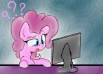  2016 ? alazak blue_eyes computer earth_pony equid equine female friendship_is_magic hair hasbro horse mammal my_little_pony open_mouth pink_body pink_hair pinkie_pie_(mlp) pony solo 