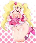  bb blush breasts cure_peach fresh_precure! heart highres large_breasts momozono_love nipples precure pretty_cure pussy smile uncensored 