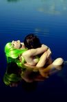  airbrushed c.c. c.c._(cosplay) cc code_geass cosplay couple green_hair happy_sex hug kururugi_suzako kururugi_suzaku kururugi_suzaku_(cosplay) leg_lock love nude passionate photo real romantic sex underwater underwater_sex water 