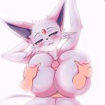  :3 anthro big_breasts blush breast_play breast_squish breasts disembodied_hand disembodied_penis duo eeveelution espeon female first_person_view genitals grope hand_on_breast hi_res huge_breasts human interspecies looking_at_viewer male male/female male_pov mammal nachan nintendo nude open_mouth penis pok&eacute;mon pok&eacute;mon_(species) pok&eacute;philia sex simple_background squish titfuck video_games white_background 