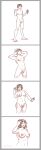  2019 5_fingers anthro areola balls big_breasts biped bovid bovine breast_expansion breasts brown_hair cattle expansion female fingers flaccid foreskin gender_transformation genitals hair hi_res hooved_fingers hooves human human_to_anthro male mammal mtf_transformation navel nipples nude penis sequence shampoo solo species_transformation strawberrytfs transformation 