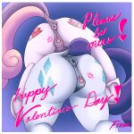  aged_up anus ass_up butt butt_focus duo equid equine female female/female feral friendship_is_magic fringie genitals hasbro hi_res holidays horn horse mammal my_little_pony pony presenting presenting_anus presenting_hindquarters presenting_pussy pussy rarity_(mlp) sibling sister sisters sweetie_belle_(mlp) unicorn valentine&#039;s_day valentines_day_card 