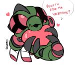  &lt;3 beta_pok&eacute;mon_(species) beta_pok&eacute;mon_games beta_yanmega deazle dialogue french_text hi_res holidays insect_wings kinkmilk nintendo open_mouth pok&eacute;mon pok&eacute;mon_(species) solo speech_bubble text translation_request valentine&#039;s_day video_games wings 