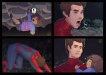  absurd_res cumbread duo falling frisk_(undertale) hi_res human jumping male male/male mammal marvel screaming spider-man_(series) undertale undertale_(series) video_games 