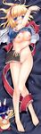  alice_margatroid barefoot blonde_hair blue_eyes blush book breasts dakemakura-koubou dakimakura doll feet hairband lying medium_breasts minami_(dakemakura) nipples pussy shanghai_doll short_hair solo string touhou uncensored 