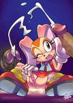  aku_tojyo blush clitoris cream_the_rabbit cum furry no_panties penis pussy pussy_juice sonic_the_hedgehog spread_pussy tojyo 