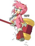  aku_tojyo amy_rose anus ass breasts chained chains collar cum cum_in_pussy cum_inside cumdrip error furry hammer looking_back pussy sonic_the_hedgehog tojyo 