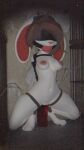  3d_(artwork) 9:16 anthro bdsm bit_gag bondage bound breasts clothing digital_media_(artwork) female gag ghostoast hi_res inside katyenka lagomorph legwear leporid mammal penetration rabbit small_breasts solo thigh_highs vaginal vaginal_penetration 