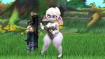  absurd_res big_breasts big_butt big_ears breasts bunny_costume butt cannon cleavage clothed clothing costume fake_ears fake_rabbit_ears female hair hi_res high_heels huge_butt huge_hips humanoid humanoid_pointy_ears league_of_legends ranged_weapon riot_games short_stack solo thick_thighs thordersfm_(artist) tristana_(lol) video_games weapon white_hair wide_hips yordle 