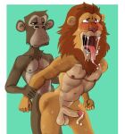  abs ahegao anal anal_penetration anthro anthro_on_anthro anthro_penetrated anthro_penetrating anthro_penetrating_anthro ape balls biceps big-fig big_butt blush blush_lines bodily_fluids bored bored_ape_yacht_club bored_expression bored_sex brown_body brown_fur brown_hair brown_mane butt butt_squish chest_tuft circumcised cum cum_drip digital_media_(artwork) dripping dripping_penis drooling duo erection fangs felid feline felis fist from_behind_position fur genital_fluids genitals grabbing_arms hair hand_on_arm haplorhine hi_res humanoid_genitalia humanoid_penis interspecies lazy_lions leaning leaning_forward lion looking_down looking_pleasured looking_up male male/male male_penetrated male_penetrating male_penetrating_male mammal mane meme monkey multicolored_body muscular muscular_anthro muscular_male navel nft nft_lion nft_monkey nipples nude open_mouth orange_body orange_fur orange_hair orange_mane pantherine parody pecs penetration penile penile_penetration penis precum precum_drip primate saliva saliva_string sex sharp_teeth simple_background smile spread_arms squish standing standing_sex sweat sweatdrop tan_body teeth tongue tongue_out tuft vein veiny_penis wet yellow_body yellow_fur 