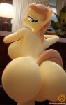  3d_(artwork) anthro anthrofied big_breasts big_butt breasts butt cream_heart_(mlp) digital_media_(artwork) equid equine female hi_res horse huge_butt mammal mature_female my_little_pony nude pony sfrogue 