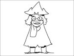  2022 ambiguous_gender anthro barefoot biped black_and_white clothed clothing deltarune eyewear feet fluffy_ears fuel_(artist) glasses hat head_tuft headgear headwear looking_at_viewer male_(lore) mammal monochrome ralsei robe scarf simple_background solo standing tuft undertale_(series) video_games white_background wizard_hat 