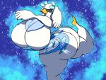  4:3 anatid anseriform anserinae anthro avian big_breasts big_butt bird breasts butt female fleurina hi_res huge_breasts huge_butt huge_hips hybrid jonjonrenzo1 kirby_(series) kirby_and_the_forgotten_land nintendo solo swan thick_thighs video_games wide_hips 