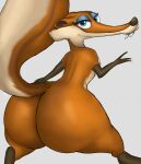  absurd_res anthro big_butt blue_sky_studios butt capikeeta female hi_res ice_age_(series) mammal rodent saber-toothed_squirrel scratte_(ice_age) solo thick_thighs 