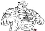  abs anthro biceps clothed clothing digital_media_(artwork) felid fur male mammal muscular muscular_anthro muscular_male nova_(derg-nova) open_mouth pantherine pecs rasmussen891 roaring shirt simple_background solo stripes t-shirt teeth tiger topwear torn_clothing 