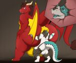  absurd_res anal anal_vore arbitgon big_butt butt claytronus dragon fur furred_dragon hi_res internal male male/male overweight size_difference slightly_chubby vore 