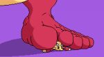  feet foot_focus macro marblepan micro mienfoo nintendo pok&eacute;mon pok&eacute;mon_(species) stepped_on stomped video_games 