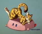  anthro clawroline felid feline female kirby_(series) leopard mammal menageanoir nintendo nude pantherine solo video_games 