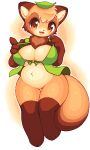  2021 4_fingers aliasing anthro blush blush_lines breasts brown_eyes brown_markings brown_theme canid canine clothing dakimakura_design dipstick_tail ear_tuft featureless_crotch female fingers full-length_portrait fur green_clothing head_tuft kemono leaf leaf_on_head leg_markings looking_at_viewer mammal markings neck_tuft paws portrait presenting presenting_breasts raccoon_dog simple_background socks_(marking) solo tail_markings takiune_(pixiv) tan_body tan_fur tanuki tuft 