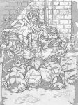  absurd_res alley anal anal_penetration anthro balls big_balls big_dom_small_sub big_muscles bodily_fluids clothing dominant drooling duo edan_(irishkofi) felid genitals hi_res hoodie huge_balls huge_muscles hyper hyper_balls hyper_genitalia hyper_muscles lorkalt male male/male mammal mouse murid murine muscular muscular_male nipple_piercing nipple_ring nipples pantherine pantsless pecs penetration piercing rodent saliva sex size_difference tiger topwear vascular vascular_penis 