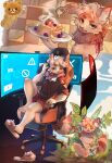  absurd_res anthro apron biped clothed clothing cooking fan_character fluffy food fully_clothed gaming_chair hi_res league_of_legends male mammal mr_aiden neck_tuft nude pancake riot_games size_difference sketch_page smaller_male solo teemo_the_yiffer tuft video_games yordle 