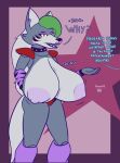  absurd_res animatronic anthro big_breasts bouncing_breasts breast_expansion breasts bubble_butt butt clothed clothing expansion female five_nights_at_freddy&#039;s five_nights_at_freddy&#039;s:_security_breach hi_res huge_breasts hyper hyper_breasts machine nokamiwd robot roxanne_wolf_(fnaf) scottgames simple_background solo thick_thighs topless under_boob video_games 