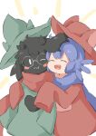  &lt;3 :3 ^_^ ambiguous_gender anthro baggy_clothing baggy_topwear biped black_body black_ears black_fur black_horn blue_clothing blue_hair blue_scarf blush blush_stickers bovid caprine clothed clothing colored cute_fangs deltarune digital_drawing_(artwork) digital_media_(artwork) domestic_cat duo embrace eyes_closed eyewear fangs felid feline felis fluffy fluffy_ears front_view fully_clothed fur glasses goat green_clothing green_hat green_headwear green_robe hair half-length_portrait hat head_tuft headgear headwear heart_clothing heart_print hi_res horn hug kemono looking_at_another mammal monotone_body monotone_ears monotone_fur monotone_hair niko_(oneshot) one_eye_closed oneshot open_mouth open_smile portrait ralsei red_clothing red_hat red_headwear red_robe red_scarf scarf shaded short_hair simple_background smile standing tan_body tan_fur topwear tsukiya_(rajx3523) tuft undertale_(series) video_games white_background white_eyes witch_hat 